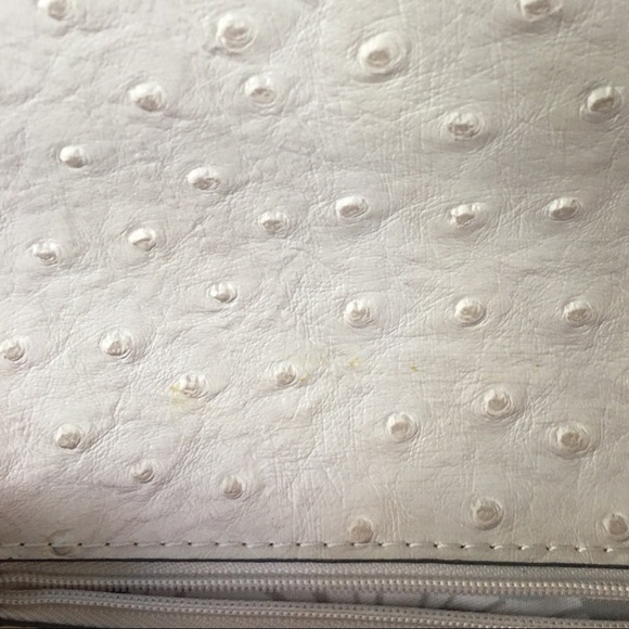 Guess Visage Faux Ostrich Shoulder Bag - Picture 10 of 13